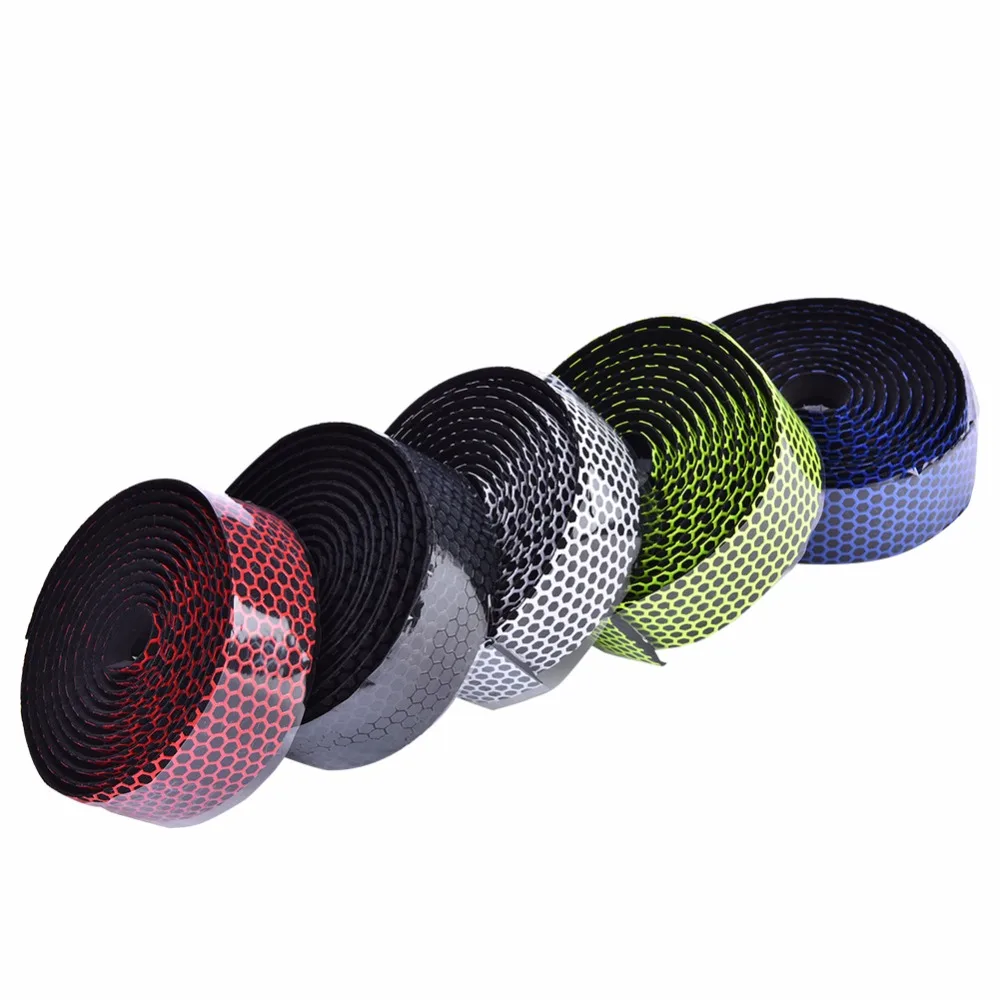 Bicycle Handlebar Tape Road Bike Silica Gel Tape Wrap Soft Anti-Slip Breathable Bike Handlebar Cycling MTB Fixed Gear Belt