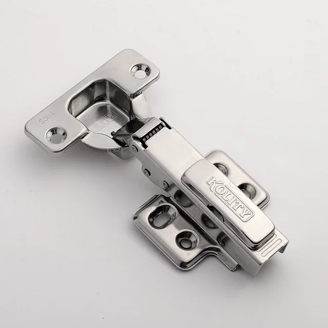 304 stainless steel hydraulic damping hinge wardrobe door and