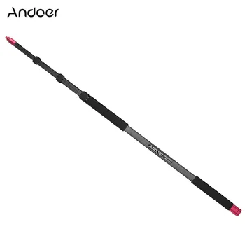 

Andoer 3m/9.8ft Lightweight Carbon Fiber Mic Microphone Boom Holder Arm Pole Extension Mount Stand for Canon Nikon DSLR Camera