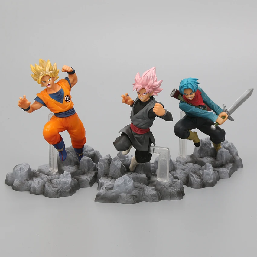 3pcs Set Soul X Soul Anime Dragon Ball Z Super Figures Super Saiyan Rose Gokou Black Son Goku Trunks Model Kids Toys Doll Anime Dragon Ball Dragon Ball Zanime Dragon Ball Z Aliexpress