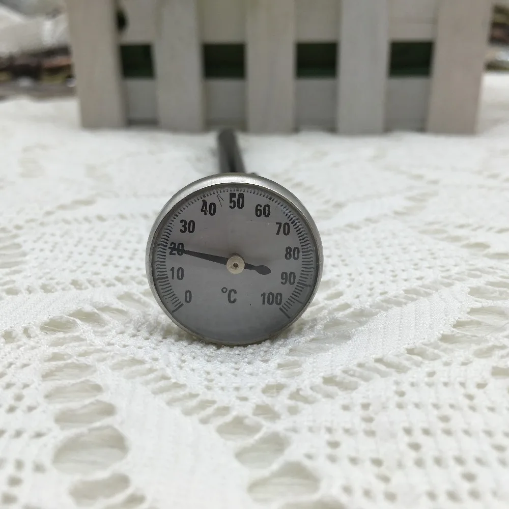 Easy Using 1 Inch Dial Water Thermometer BBQ Meat Chocolate Milk Oil Food Cooking Kitchen Probe | Дом и сад