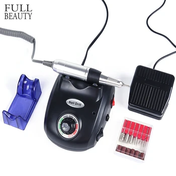 

Full Beauty Electric Cutter Nail Drill Manicure Machine For Nail Art Gel Polish Foot Pedal Sanding File Pedicure Nail Tool CH887