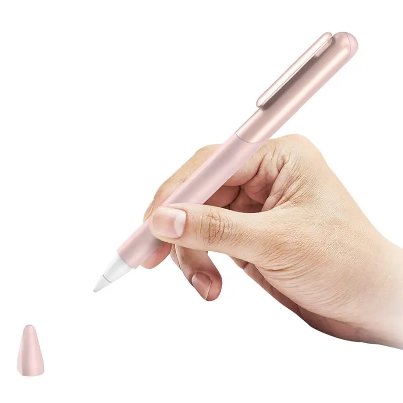 Силиконовый защитный чехол SUP для Apple Pencil(2-го поколения), противоскользящая ручка с наконечником(3 шт.) аксессуары