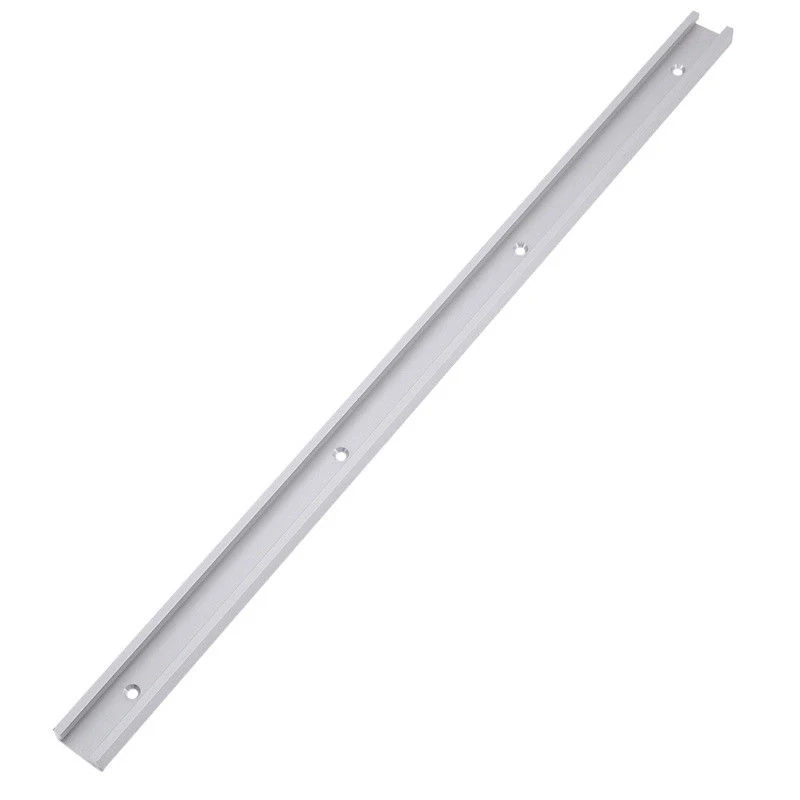 

600mm(23.6") Standard Aluminium T-track Miter Track/Slot For Router Table Electric Circular Saw Woodworking DIY