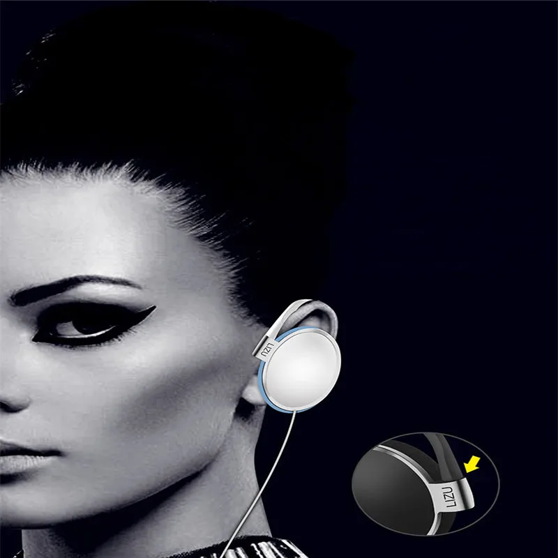 Headset Ear Hook Earphone 3 5mm with Mic Volume Control for IPhone xiaomi Mp3 Player Computer Mobile Telephone Sport Headphone