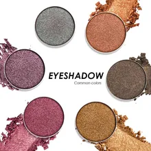 Горячая женские сексуальные прессованные блестящие одиночные тени для век алмазные радужные прессованные тени для век магнит косметика