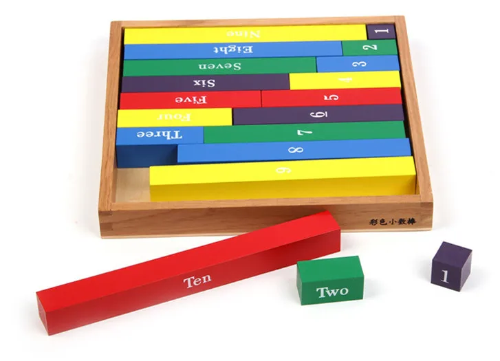 Montessori Baby Toys Multicolor Wooden Stick Digital Blocks Education Wooden Toys Early Learning baby-building-blocks-wooden : image Montessori Baby Toys Multicolor Wooden Stick Digital Blocks Education Wooden Toys Early Learning baby-building-blocks-wooden