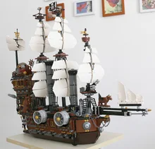 2016 LEPIN 16002 Pirate Ship Metal Beard s Sea Cow Model Building Kits Minifigure Blocks Bricks
