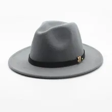 11 цветов Новая мода шерсть Для женщин черная фетровая шляпа Для Laday шерстяные с широкими полями Джаз церкви Кепки Винтаж Панама Защита от солнца top Hat