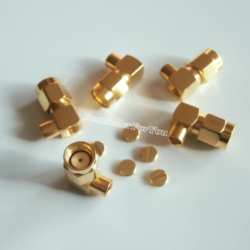 10 шт. Полужесткий радиочастотный разъем RG402 0 141 дюйма|angle connector|connector maleconnector 2 |