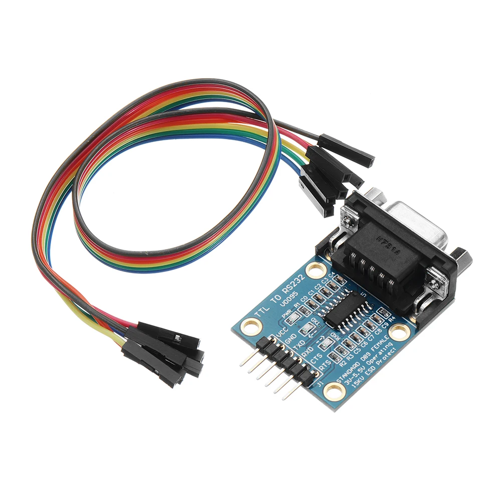 

RS232 SP3232 Serial Port To TTL RS232 to TTL Serial Module With Brush Line 3V To 5.5V