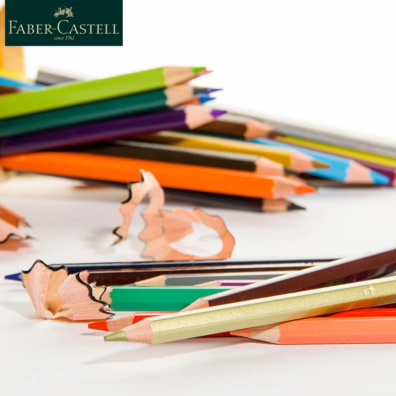 Faber Castell масляные цветные карандаши 24/36/48/72/100 Цвета профессиональная живопись