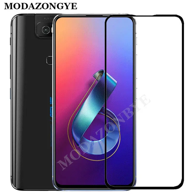 Asus ZS630KL стекло Zenfone 6 защита для экрана полное покрытие закаленное ZS 630KL I01WD |