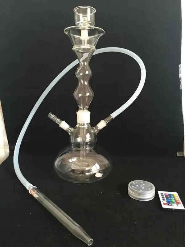 Rushed Bent Type Tobacco Pipe 2016 New Design Glass hookah shisha