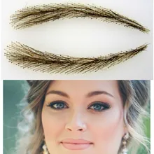 Легко носить, ограничено по времени, ложные брови с краской Sobrancelha,, макияж для бровей, длительное поступление, настоящее предложение