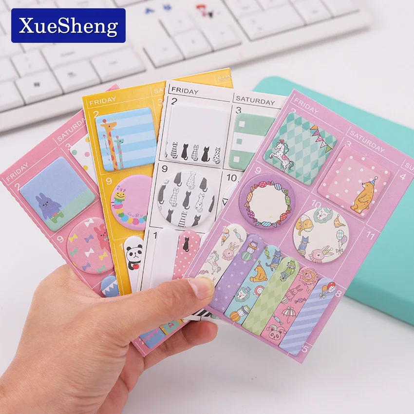 

1PC New Arrival Animals Party Memo Pad N Times Sticky Notes Memo Notepad Bookmark Gift Stationery
