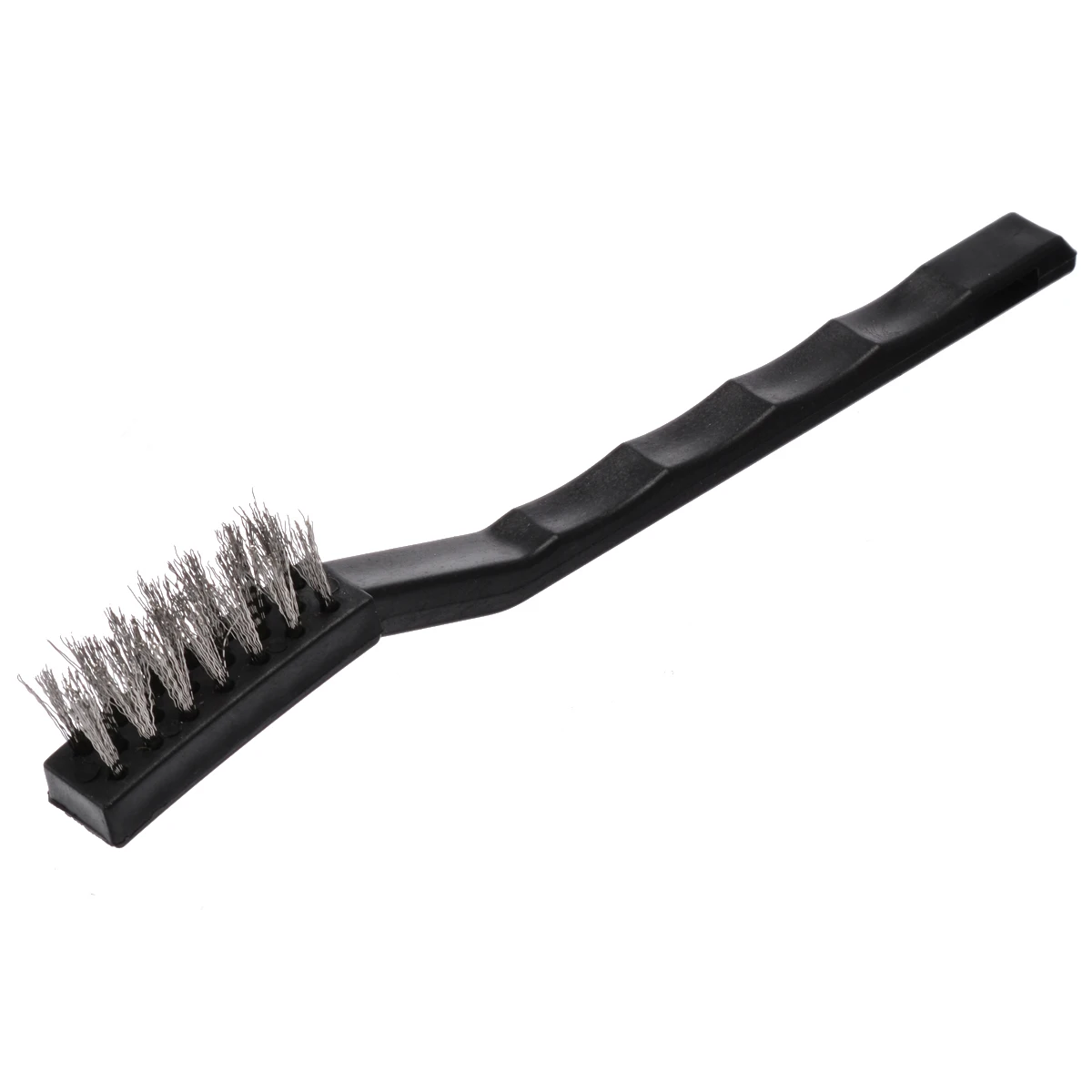3Pcs 18cm Quality Stainless Steel Wire Brush Tooth Brushes Multi Rust Scrub Remove Brass Nylon Bristle Household Cleaning Tool