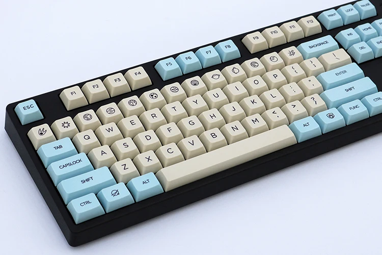 Moon landing XDAS profile keycap 121/163 dye сублимированный filco/DUCK/Ikbc MX Переключатель механическая клавиатура keycap, продаются только брелки