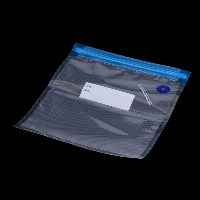 

5pcs Food Saver Vacuum Sealer Bag Kitchen Home Use Reusable Storage Bags 21x22cm