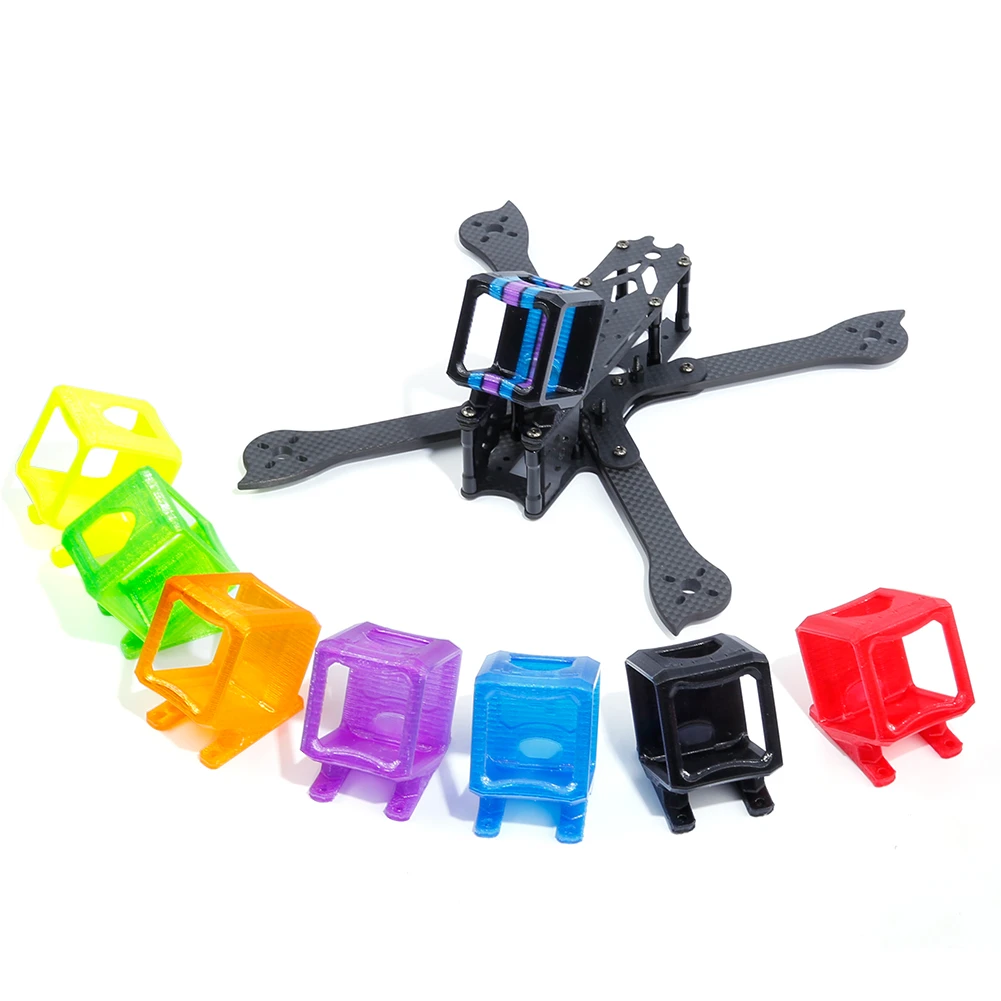 3d Printed Tpu Fpv Fixed Camera Mount Holder For Gopro 5 Hero 4 Session For Iflight Ix5 V3 Xl V3 V4 Fpv Racing Drone Parts Parts Accessories Aliexpress
