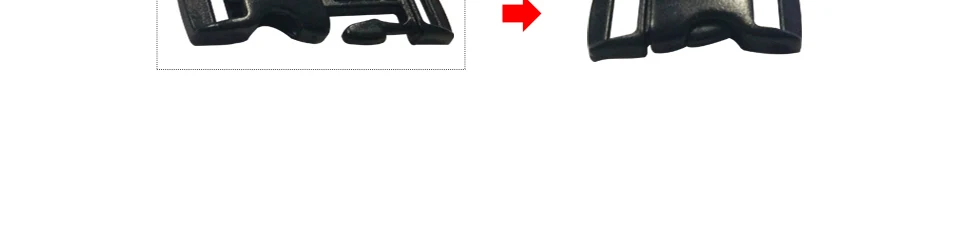 liberação lateral curvada contorno para diy paracord pulseira mochila