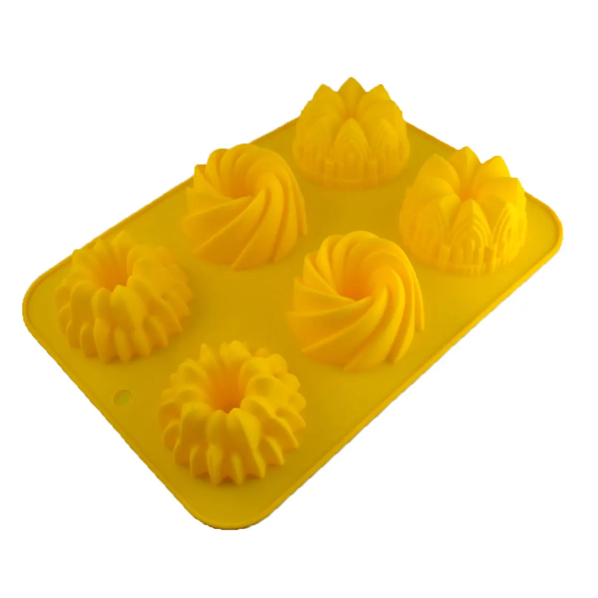 Microwave oven silica gel cake baking mould DIY Handmade Soap Making Silicone Mold
