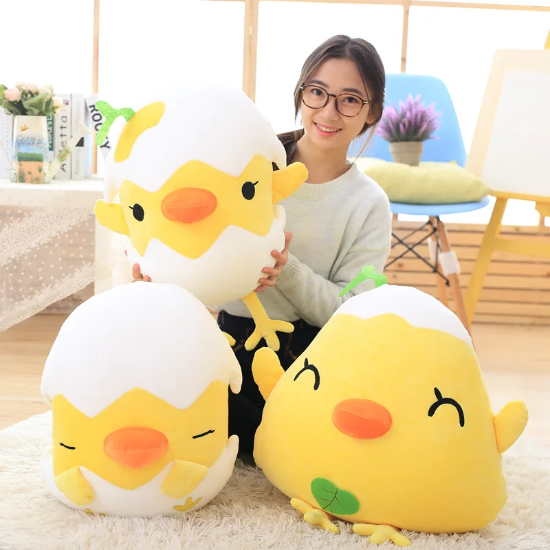 35 см/50 см Kawaii курица плюшевые игрушки мягкие Мультяшные животные оболочки