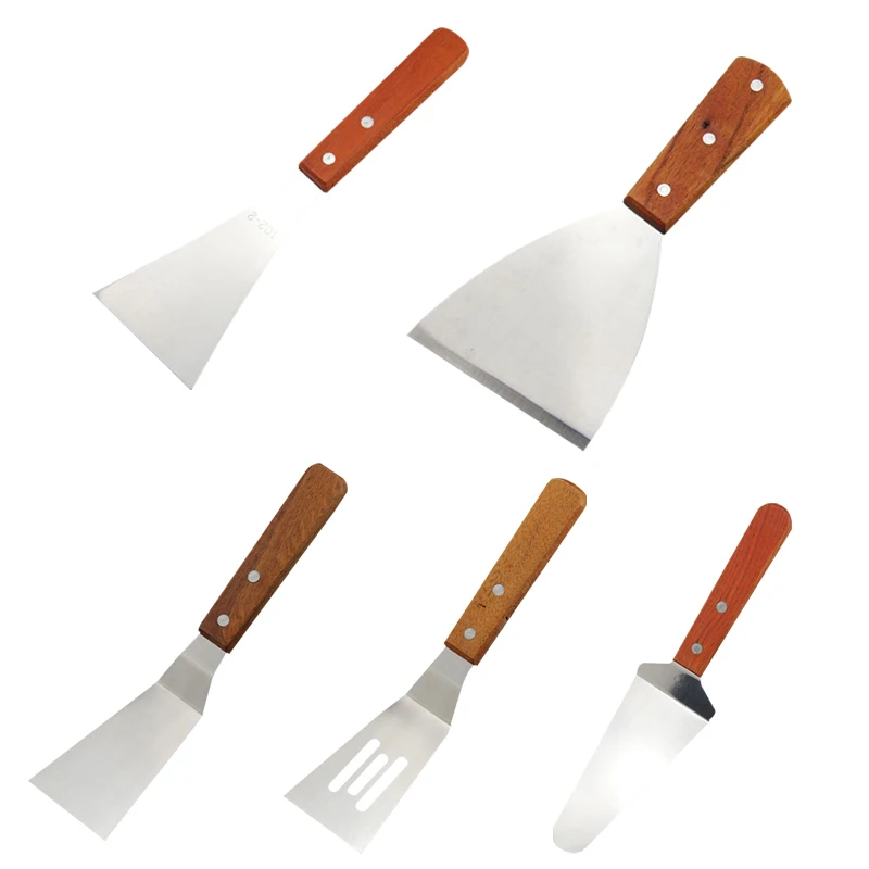 Stainless Steel Cutter Spatulas dough cutter Spatula Potato knife Steak Shovel Salad scraper chopper Pizza Cake BBQ Baking Tools