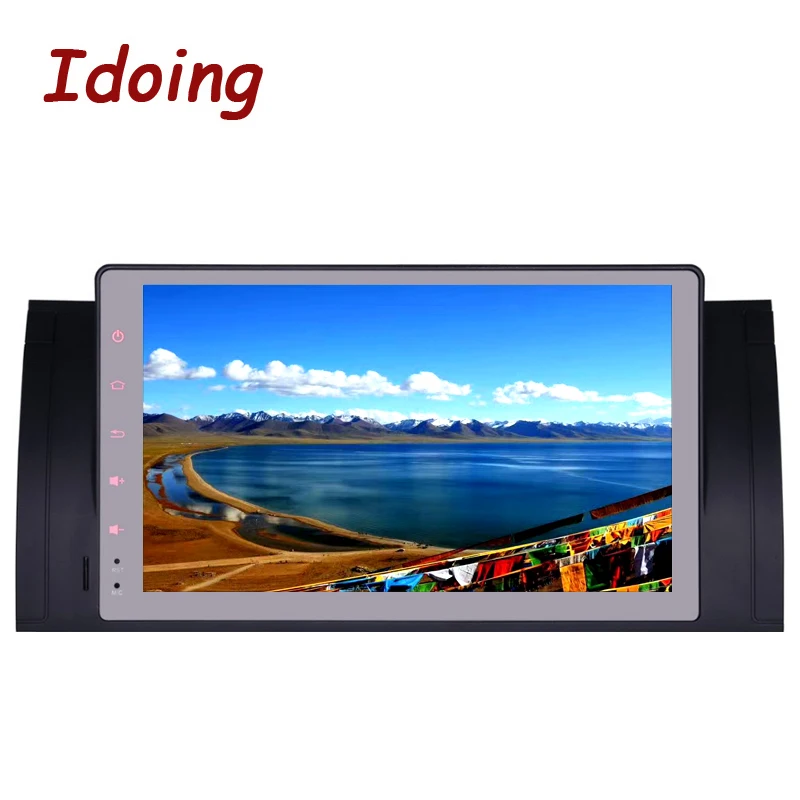 Excellent Idoing Android 9.0 4G+32G 8Core 2Din Steering-Wheel For BMW E39/38/53 Car Multimedia GPS Player Fast Boot TV 1080P HDP 3G Dangle 3