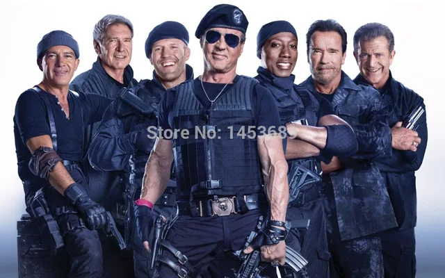 Cutome Guy Main Actor Expendables 3 Home Wall Paper Stylish Pop