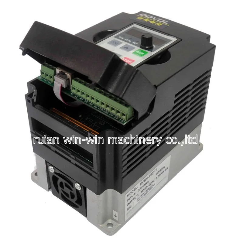 DOVOL DV300-2007-T 0.75KW 220v frequency inverter motor control (5)