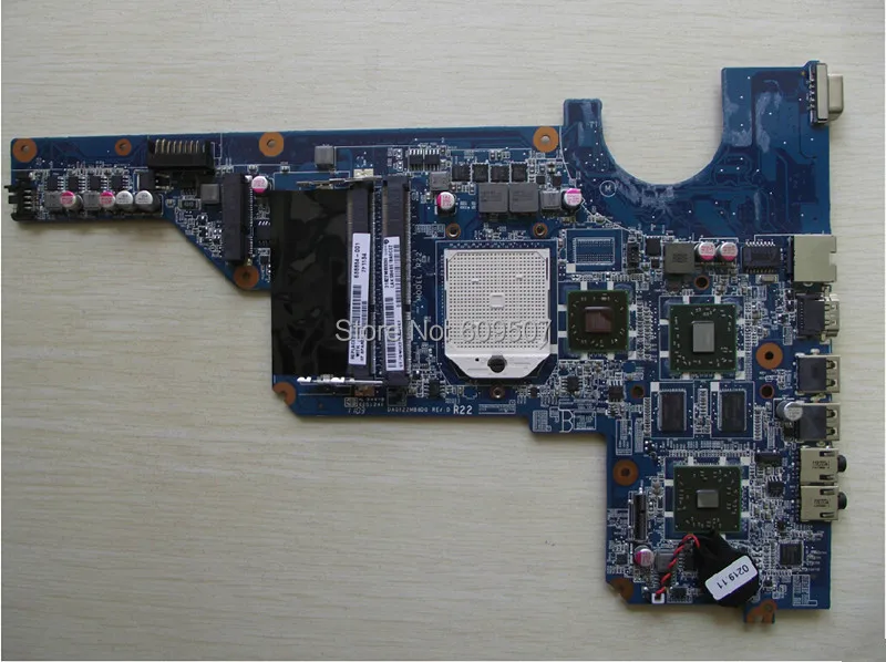 Материнская плата для ноутбука HP pavilion G4 G6 G7 638855 001 647627 тест бесплатная