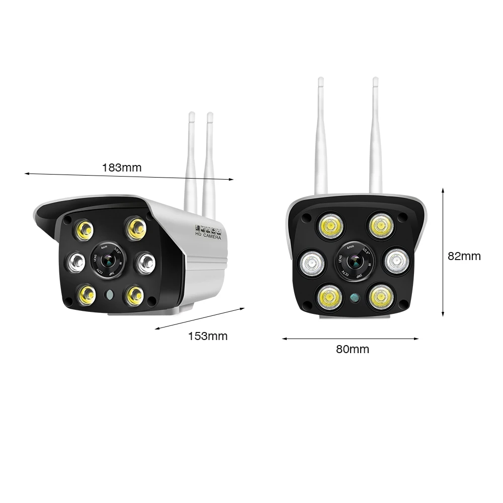 ZGWANG 1080P беспроводная wifi пуля ip камера наружная Водонепроницаемая наблюдения CCTV