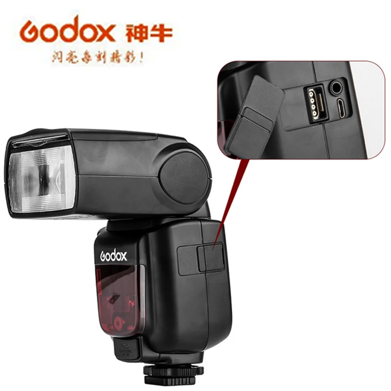 Godox TT685S GN60 ttl вспышка светильник Speedlite 230 Полная мощность Авто/Ручное Масштабирование для sony DSLR камер A77II A7RII A7R A58 A99