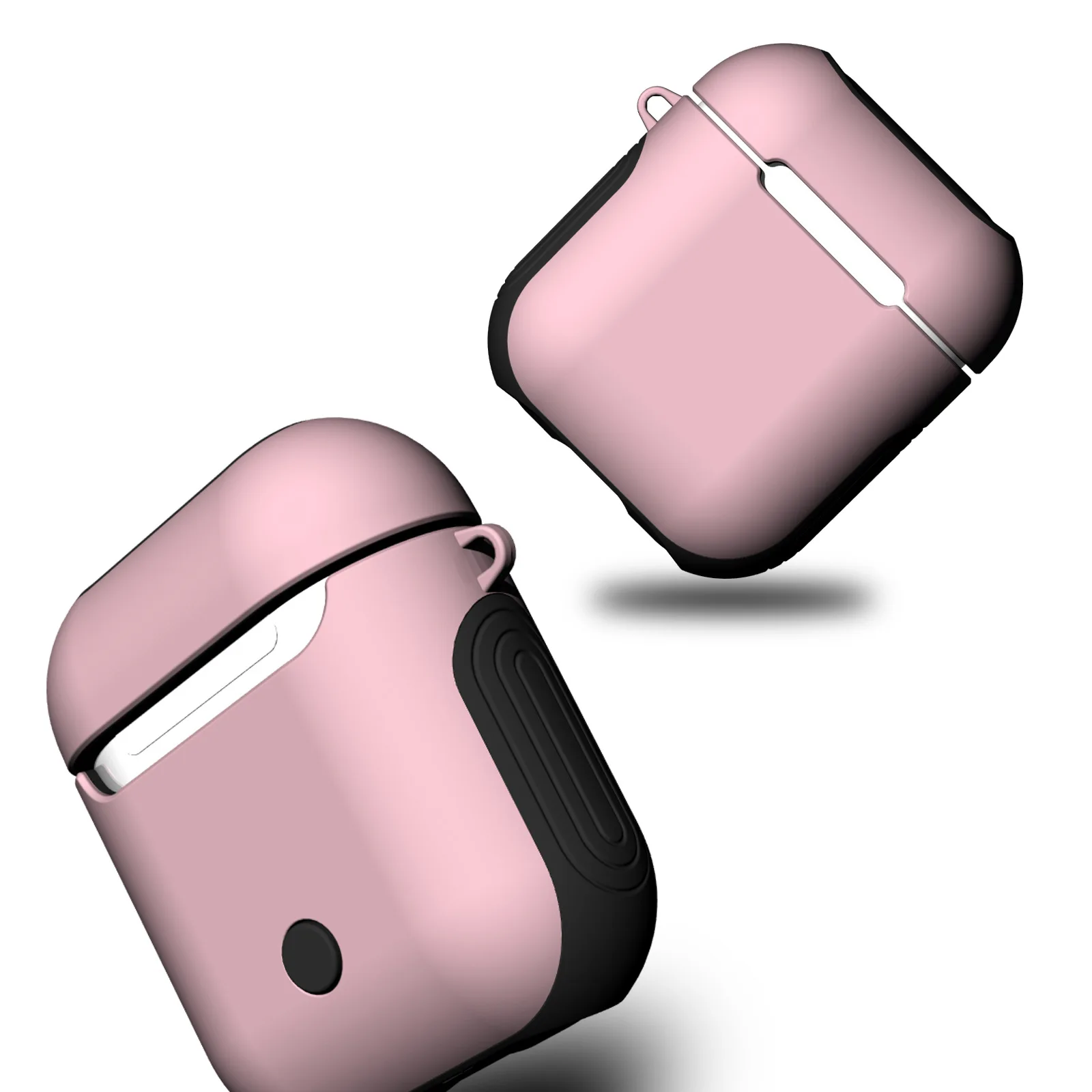 Силиконовый чехол для Airpods Чехлы мягкие из кожи TPU+ PC двухслойный чехол для Apple Airpods силиконовые чехлы