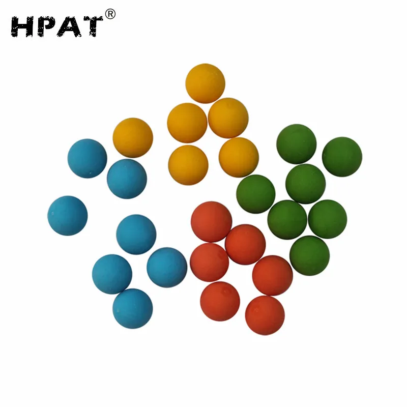 

SPUNKY 200 pcs/bag 0.68 Caliber Paintball Reball Rubber Ball