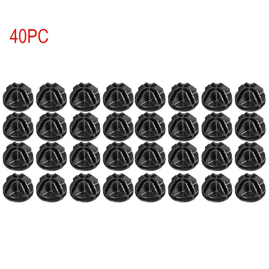 

40PC Shelf Storage Cabinet Buckle Connectors Cube DIY Modular Closet Organizer Wardrobe Rack Clothes Shelf Storage Cabinet