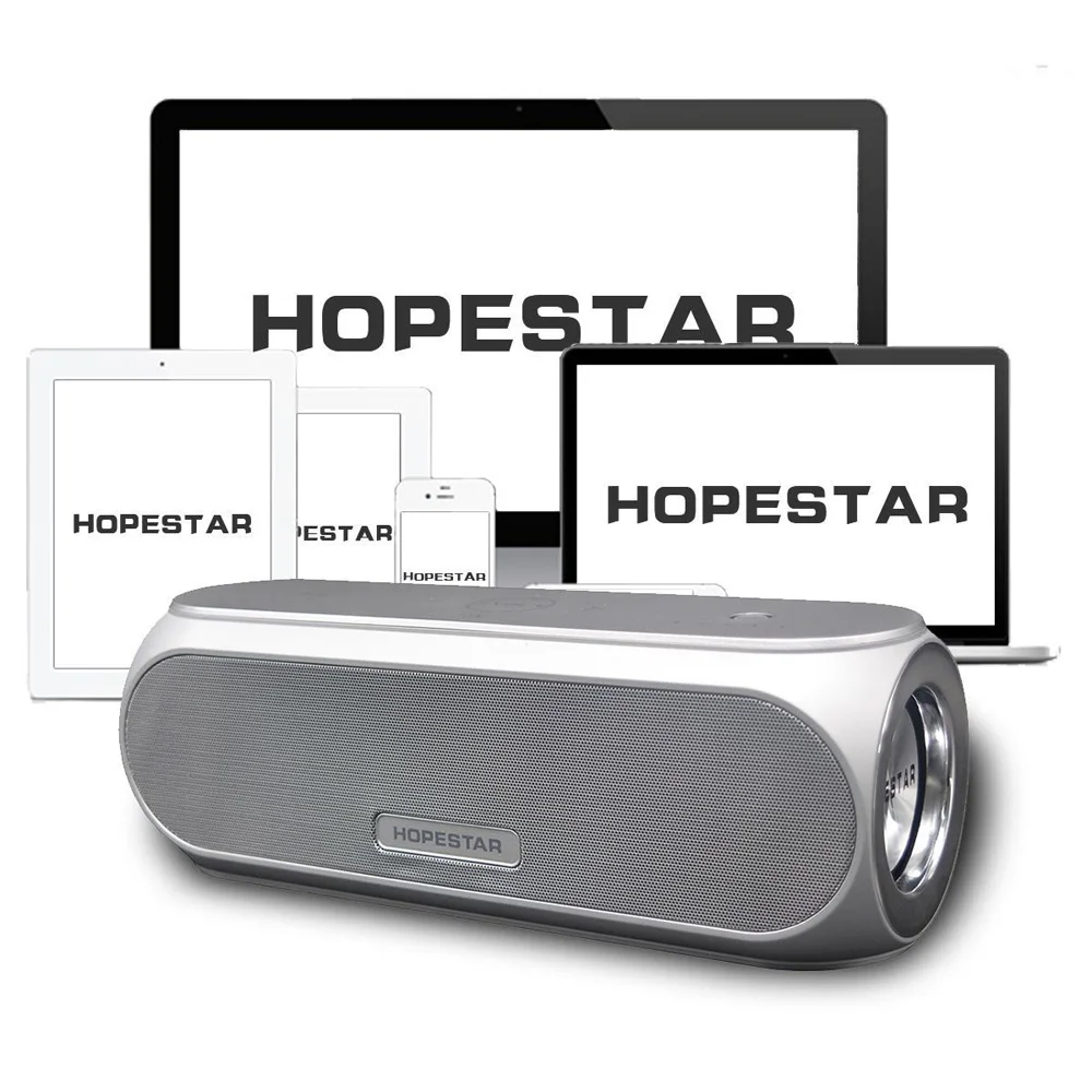 WPAIER HOPESTAR H19 Беспроводная Bluetooth колонка с сенсорным управлением портативная наружная NFC Bluetooth мини-Колонка Шокирующая наивысшего качества