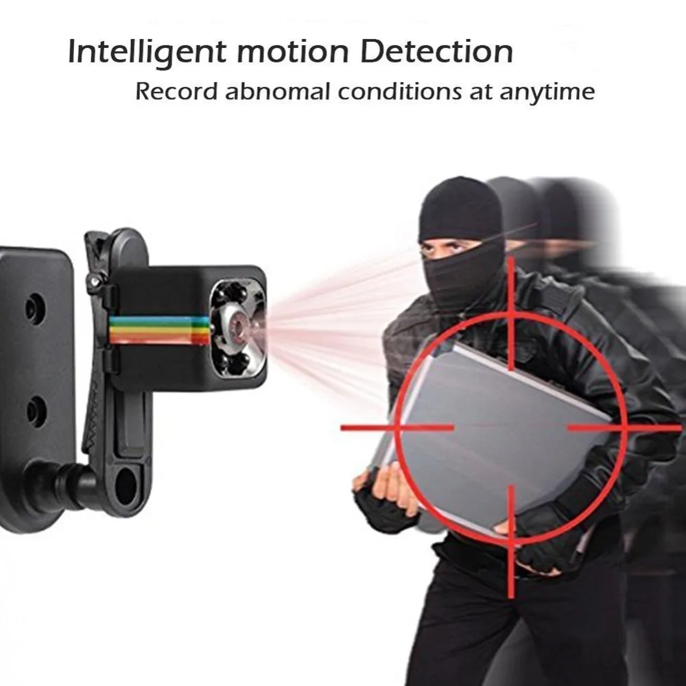 S Mini Camera 480P/1080P Full HD Night Vision Camcorder Car DVR Video Recorder Sport Digital Camera Support TF Card DV Camera