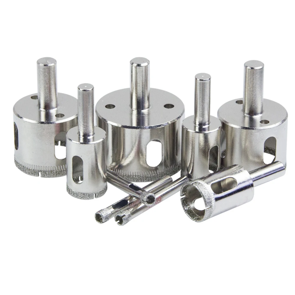Glass drill bit 3-180MM diamond emerald coated marble hole opener