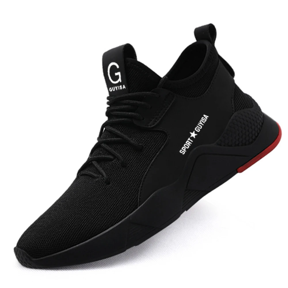 

Outdoor Anti Slip Protect Work Industries Mesh Practical All Season Puncture Proof Men Shoes Net Surface Sneakers Gift