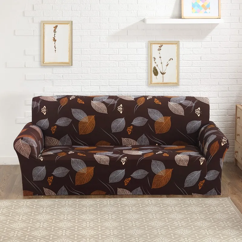 Спандекс чехлы для диванов плотные все включено секционные диванные Угловые чехлы для диванов - Цвет: Penny