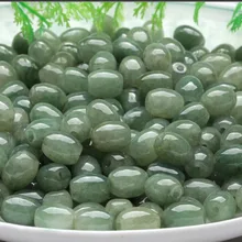 Бисер вроссыпь естественных видов дорожного прохода бусина "ведерко" транспортировочные бусины нефритовые а грузовые бусины