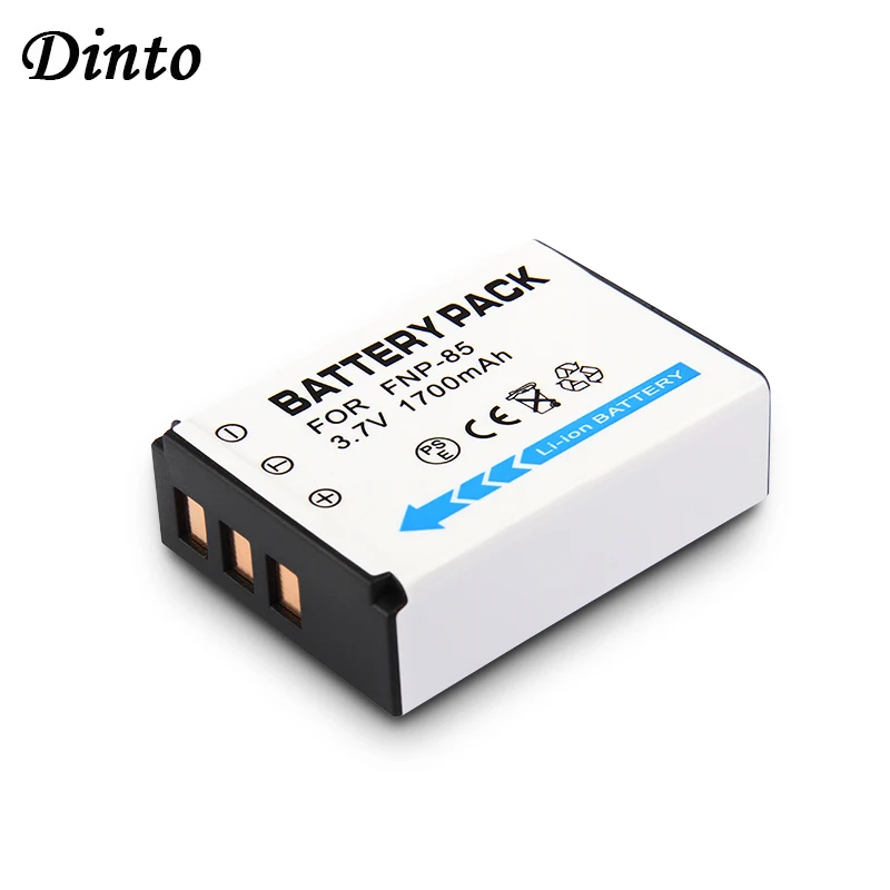 Аккумулятор Dinto для камеры FUJIFILM NP170 SL240 SL245 SL300 SL305 CB170 NP85 1 шт. 1700 ма/ч 3 7 в аккумулятор