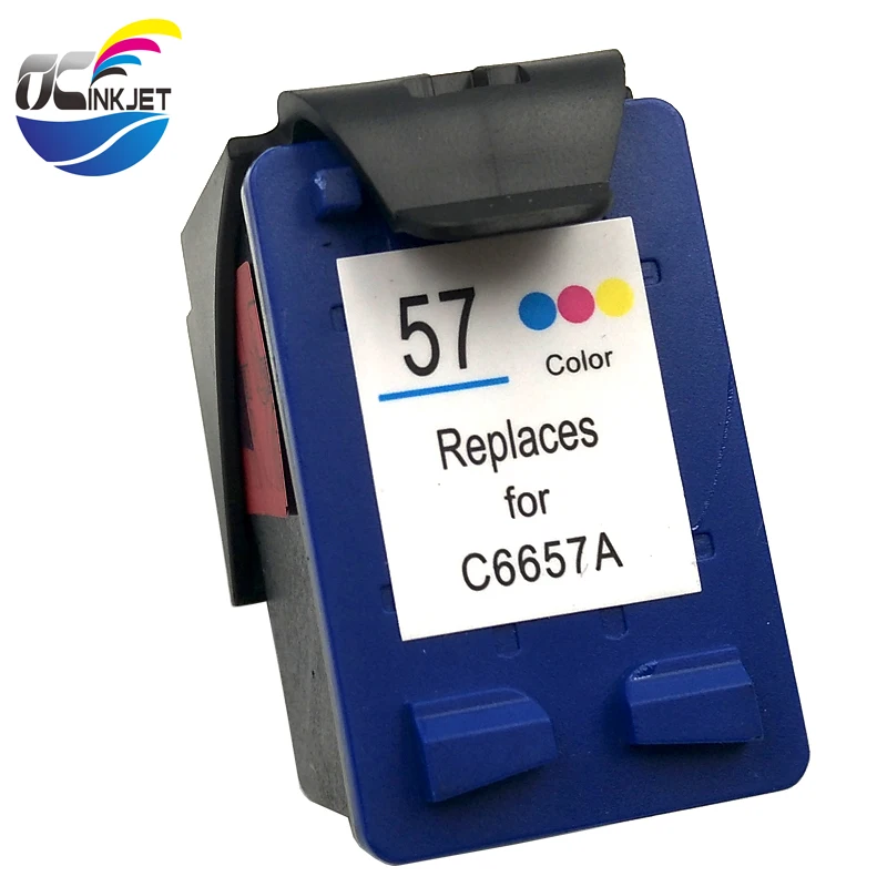 Сменный картридж Ocinkjet 56 57 для HP Deskjet 450 220 5150 5550 9650 PSC1110 7150 2100 F4180 450wbt C6656|Чернильные