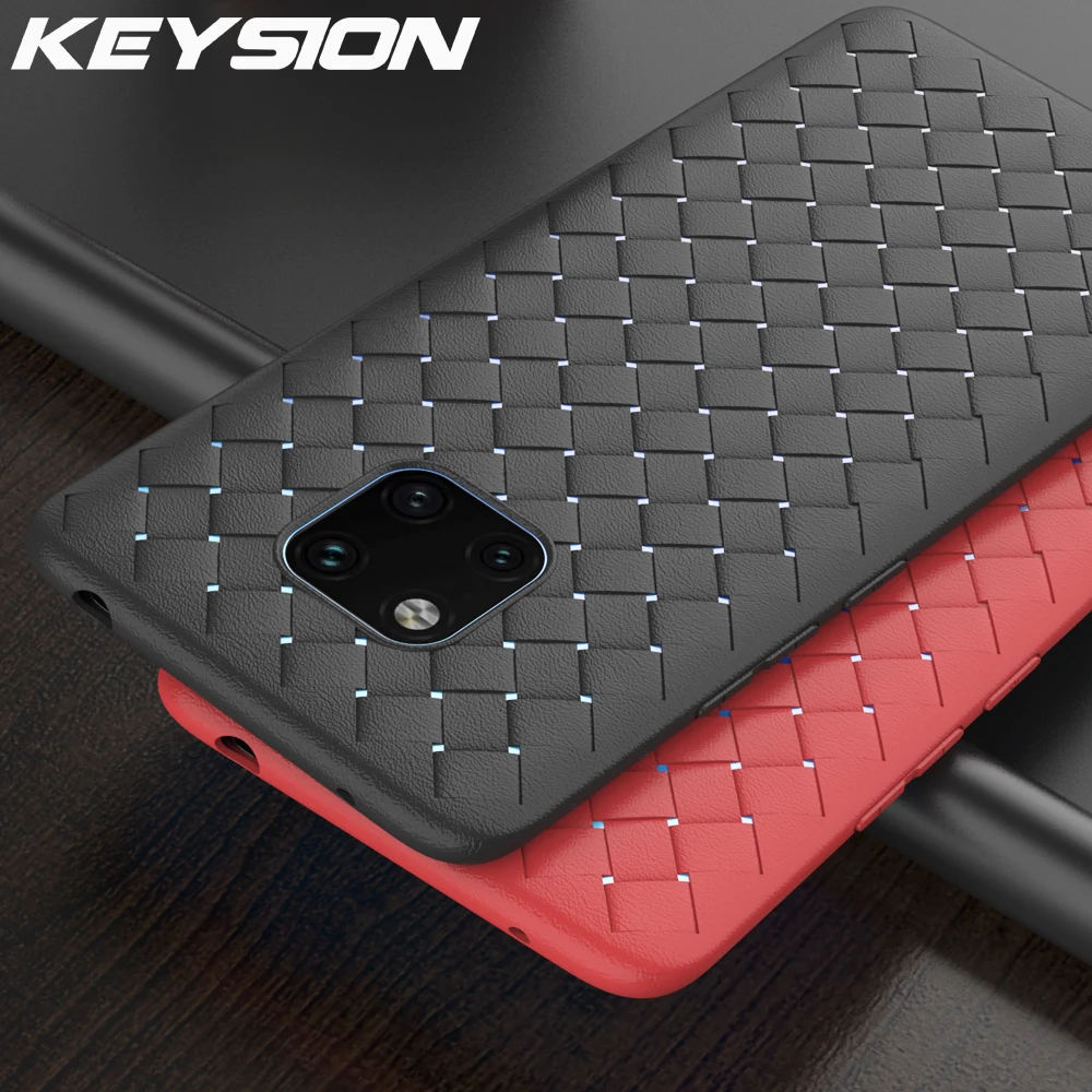 Супер Мягкий силиконовый чехол KEYSION для телефона Huawei Mate 20 Pro P30|Бамперы| |