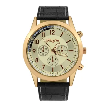 

Fashion Leather Men's Quartz Watch Luxury Casual Watch Clock Men's watch Wrist Party decoration suit Dress Watch gifts male man