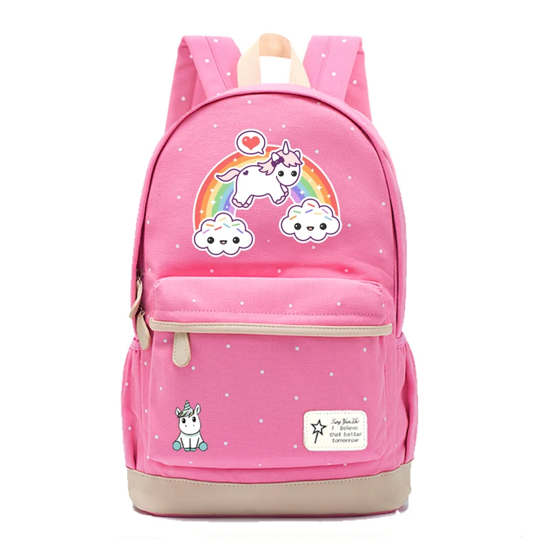 Unicorn Printing Waterproof Backpacks -Unicorn Fashion