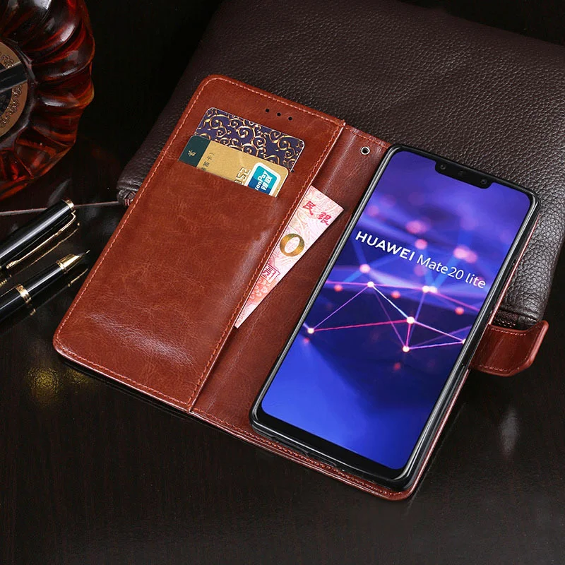 Retro PU Leather Flip Wallet Phone Case Cover sFor Huawei P Smart P20 Lite P10 Mate 20 Lite P20 Mate 10 Lite Y5 II P8 Lite 2017  (8)