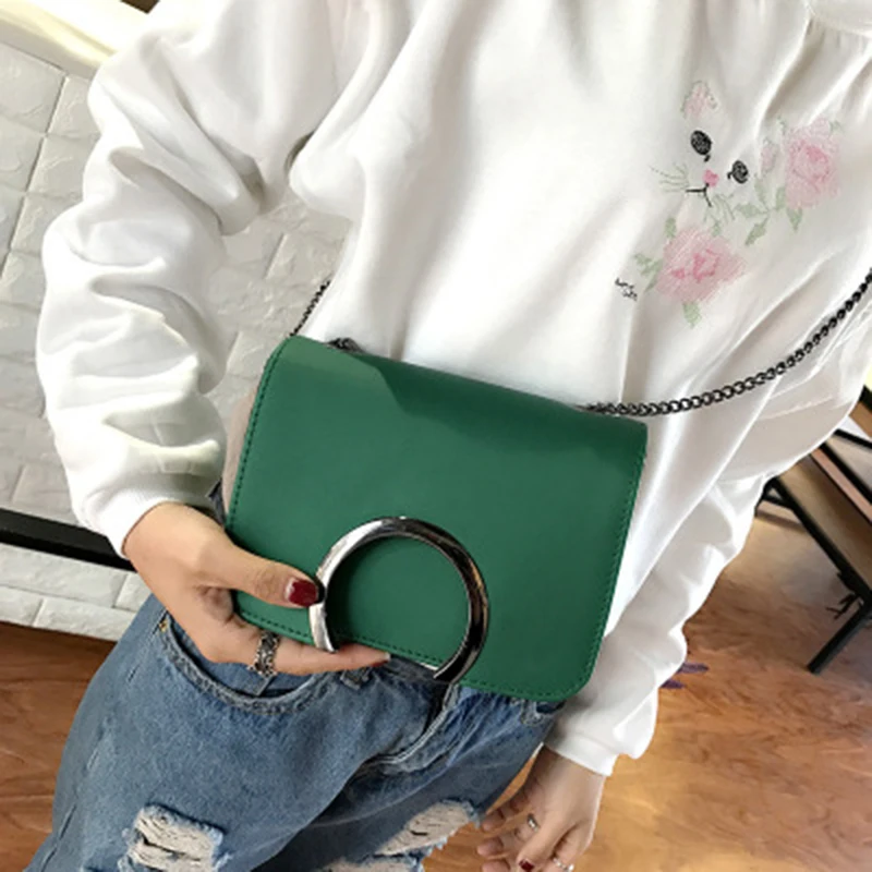 

2019 Fashion Brand New Solid Color Joker Candy Color shoulder bags for women Vintage travel luxury handbags women bags designer
